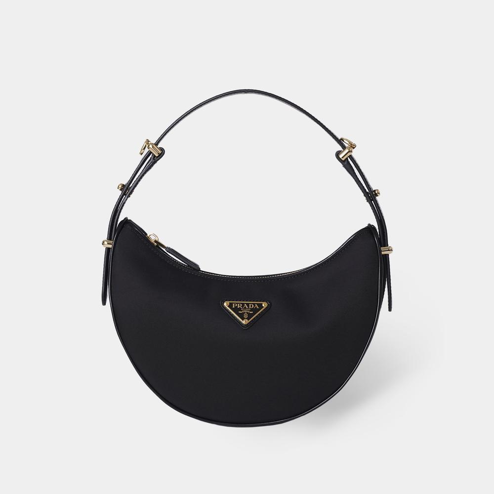 PRADA プラダ アーケ Re-Nylon レザー ショルダーバッグ 1BC194