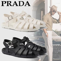【大人気】PRADA★スエード フィッシャーマン サンダル サンドベージュ スエード フィッシャーマンサンダル | PRADA