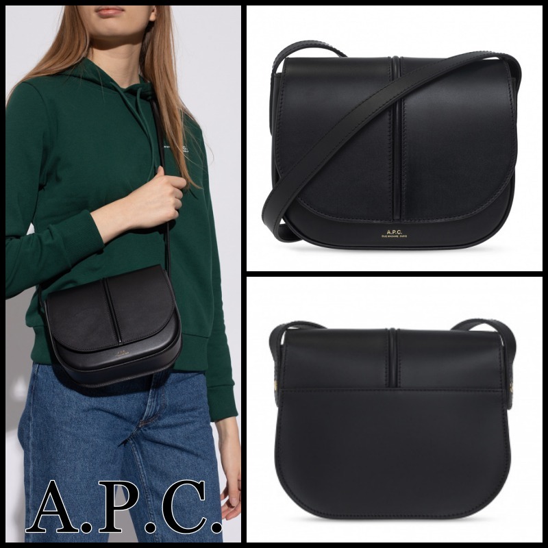 【関税込】新作◆A.P.C. アーペーセー◆ロゴ ショルダーバッグ