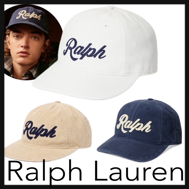 RalphLauren★ロゴ・キャップ★