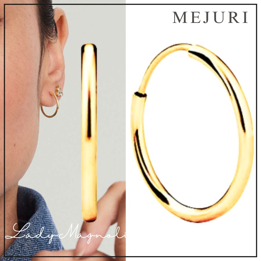 【MEJURI】Small Hoops★大人可愛い フープ ピアス メジュリ