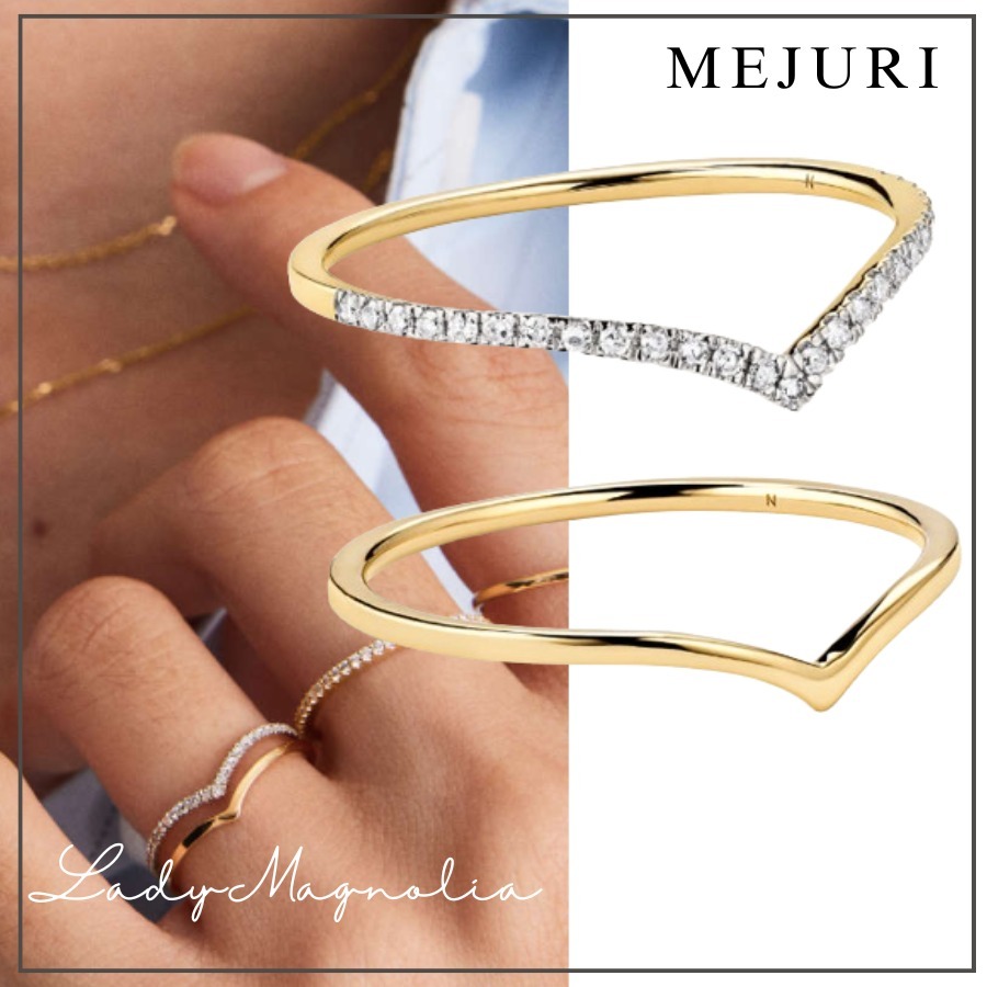 【MEJURI】華やかゴージャス★リング Gold セットでお得！