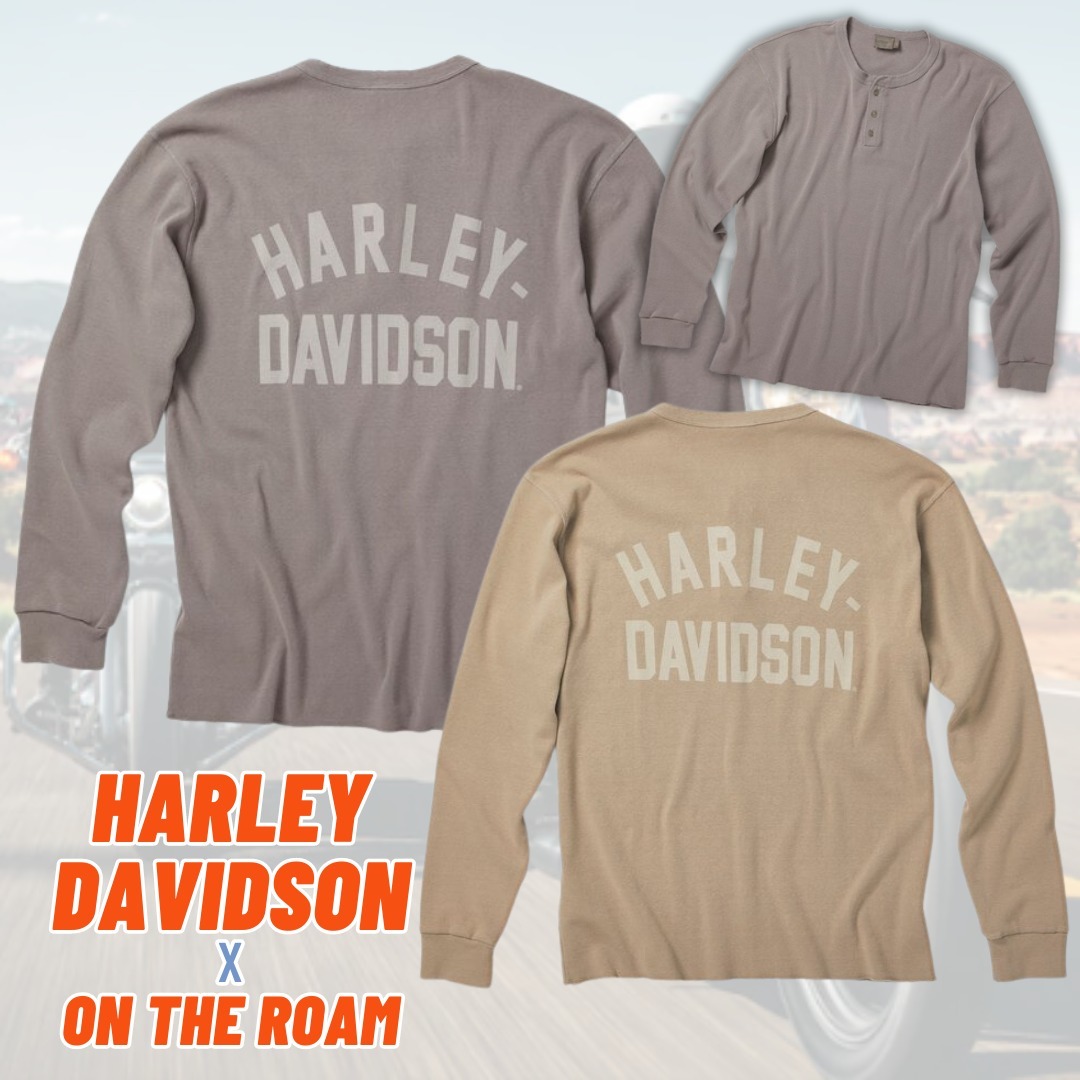 【Harley Davidson×On The Roam】by Jason Momoaヘンリーシャツ