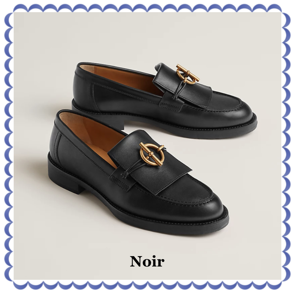 Hermes ローファー Impact loafer グレナン 直営店ラッピング
