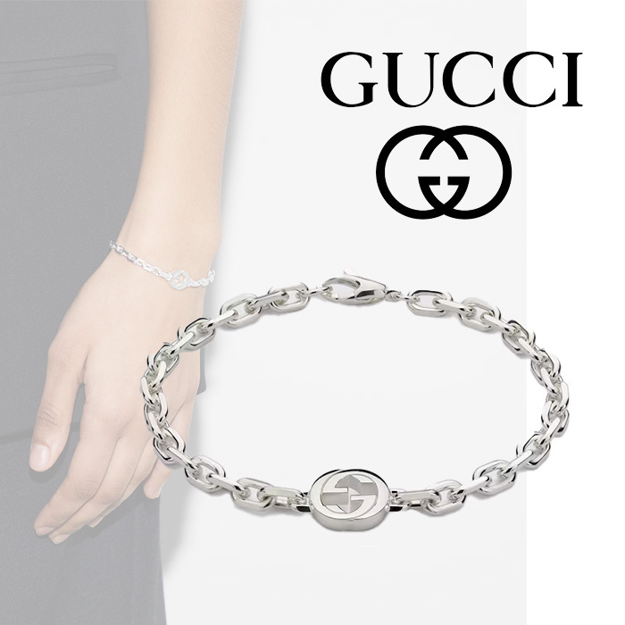 GUCCI 新作 グッチ インターロッキング ブレスレット
