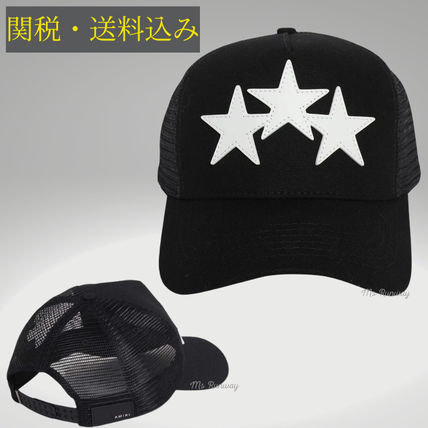AMIRI(アミリ) -MA CRYSTAL CANVAS HAT キャップ | cherry