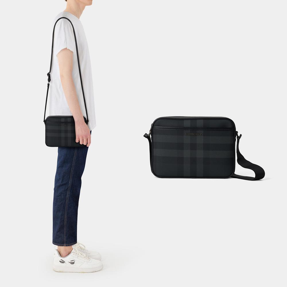 送料関税込★Burberry★MUSWELL クロスバッグ★CHARCOAL