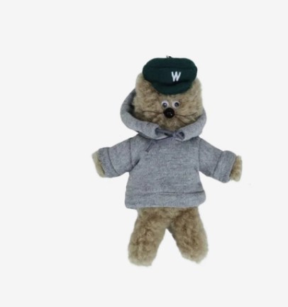 キーホルダー・キーリング Monamhee x Choi Woo Shik Wooshikhee Keyring Brown