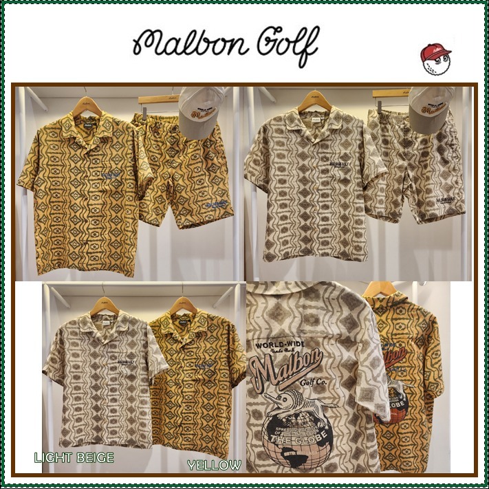 【MALBON】Paradise Button Up Shirt Jacket ■MAN /追跡付