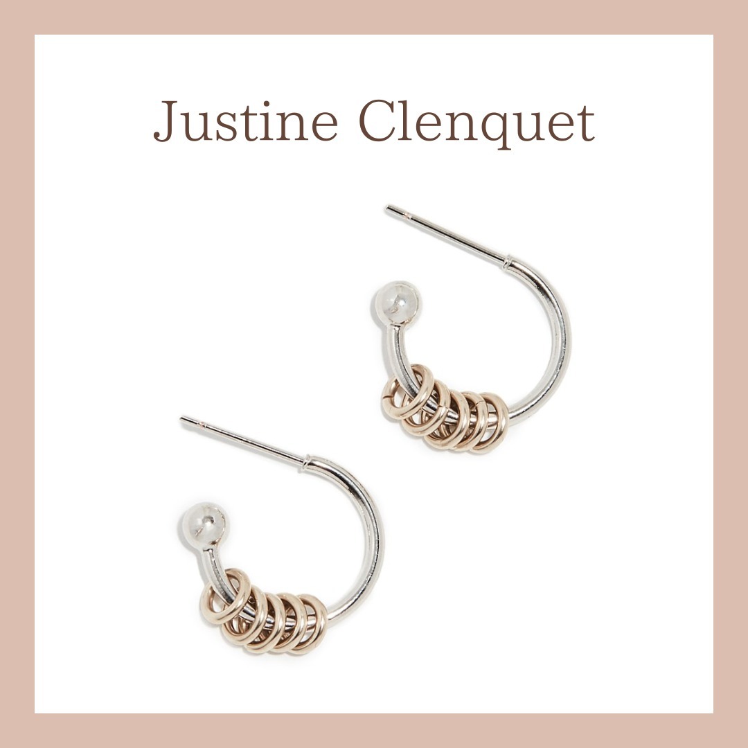 【Justine Clenquet】ミニグロリアフープイヤリング