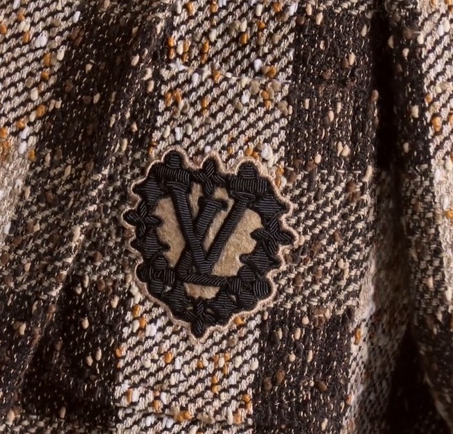 Louis Vuitton PreFall24《チェックツイードブレザー》DHL 直営