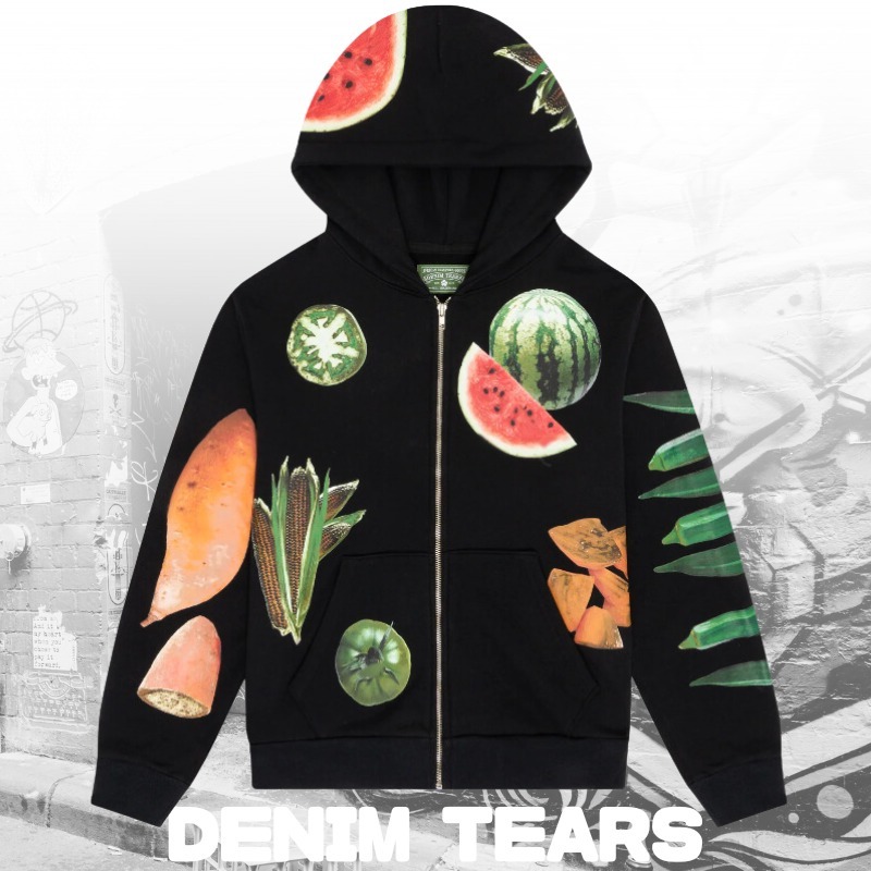 【大人気】DENIM TEARS デニムティアーズ パーカー