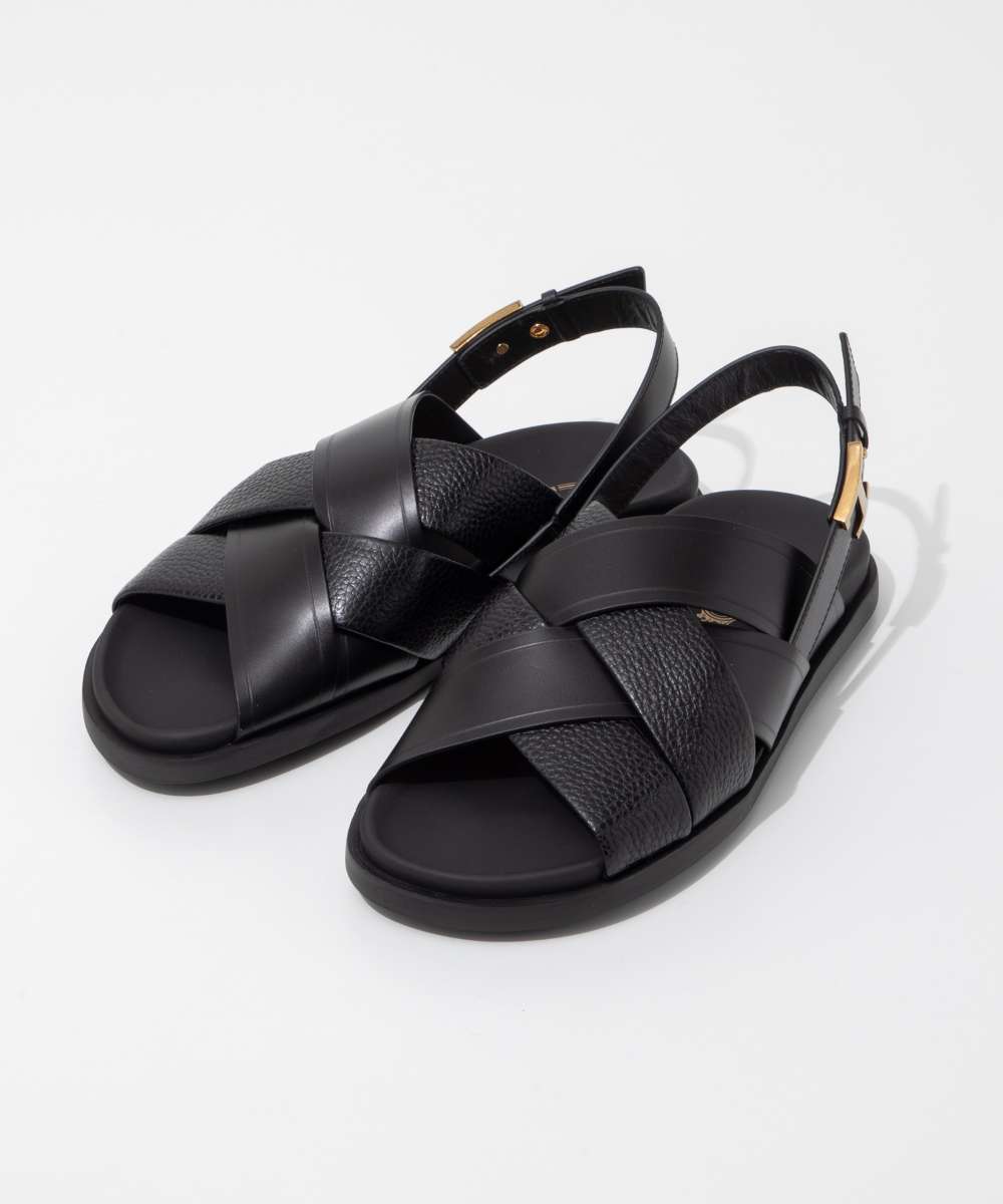 トッズ TOD'S XXW68K0IA20 T8N サンダル CALF DER+MIDOU