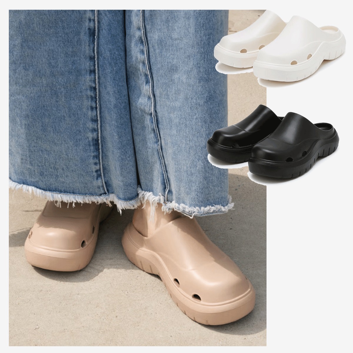 シューズ・サンダルその他 JILLSTUART [CLOVE] LIGHTWEIGHT CLOG MULLE 4BXK337