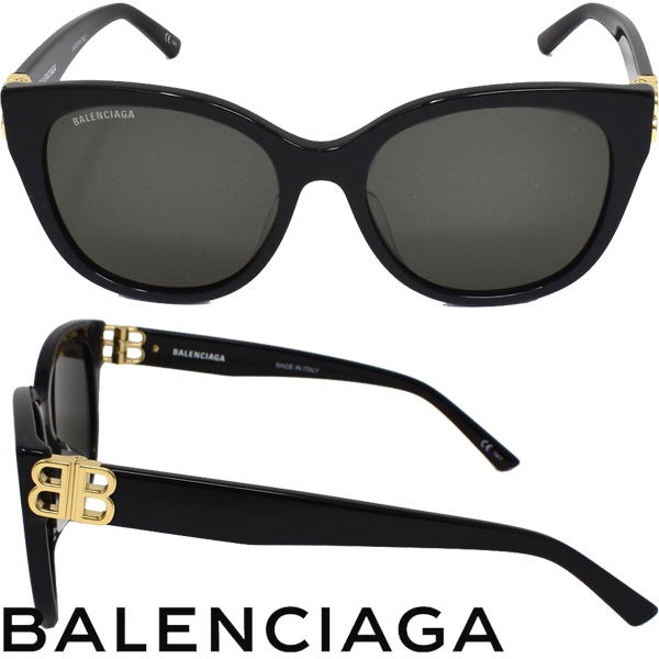 バレンシアガ サングラス 男女兼用 BALENCIAGA BB0103SA-001