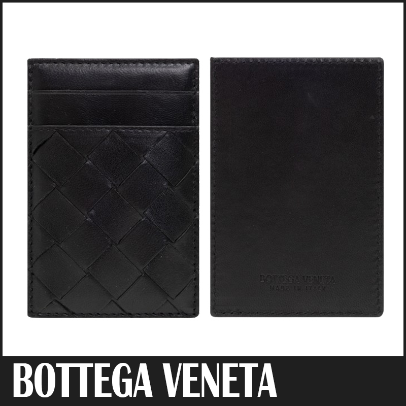 ☆送料関税込☆BOTTEGA VENETA マグネット付き カードホルダー☆