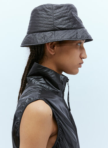 ☆送料関税込☆MONCLER モンクレール ロゴパッチ バケットハット 定価67100円 新品 MONCLER FRAGMENT DESIGN コラボ 刺繍