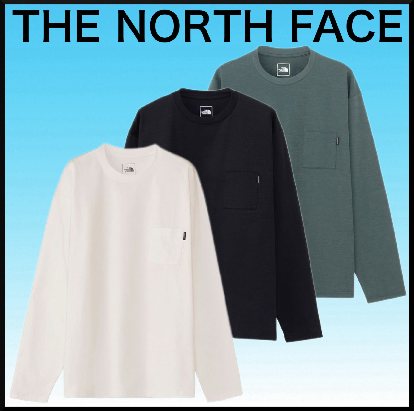 人気★THE NORTH FACE ロングスリーブエアリーリラックスティー