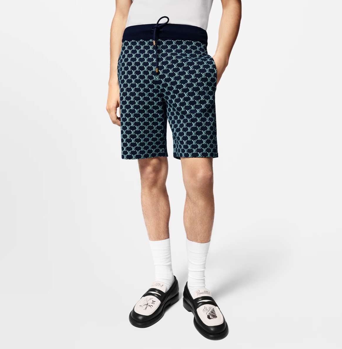 【LV◆カジュアルに履ける！】 Louis Vuitton ハーフパンツ LOUIS VUITTON(ルイヴィトン) ハーフパンツHOP11W HOP11W