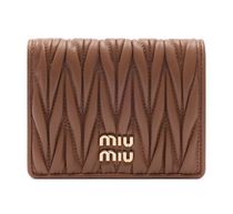 MiuMiu MATELASSE Folding Wallets