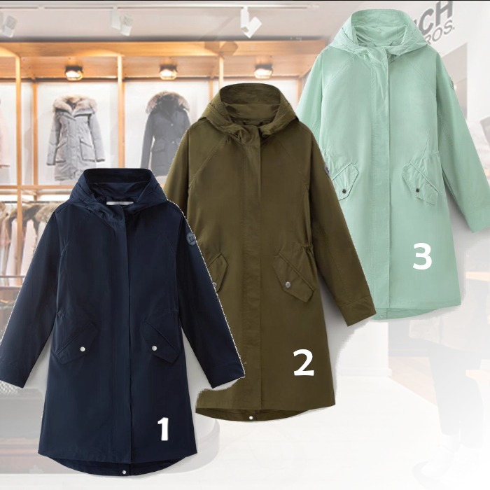 【★完売必至★】Woolrich ☆ ロングサマーパーカ