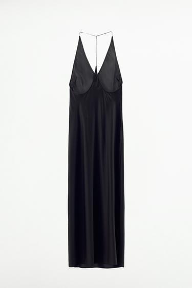 ZARA ホルターネック サテン ワンピース 50TH ANNIVERSARY Rinma | ZARA 50周年記念コレクション ホルターネックサテン