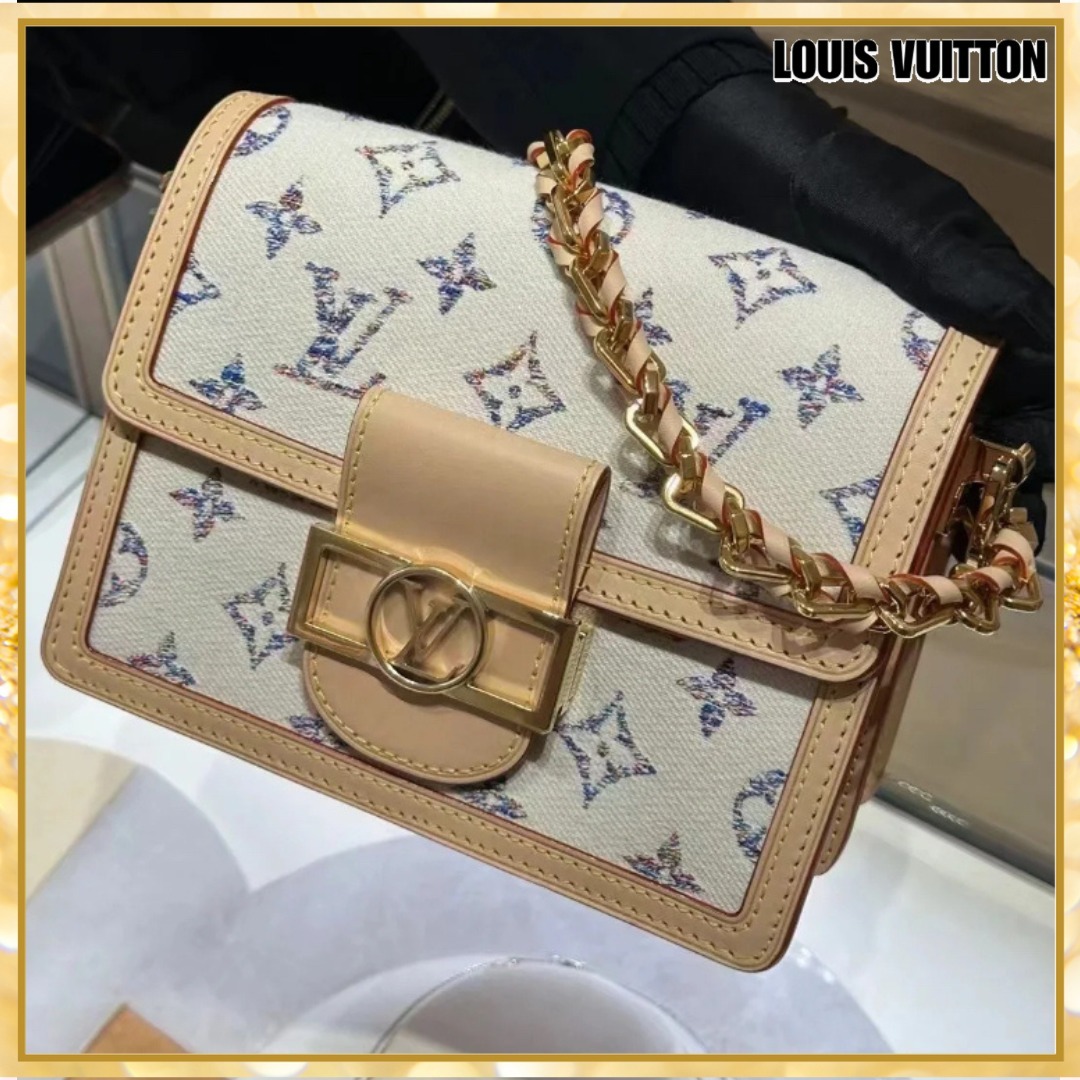 【Louis Vuitton】ホワイトモノグラム♪ドーフィーヌ MINI