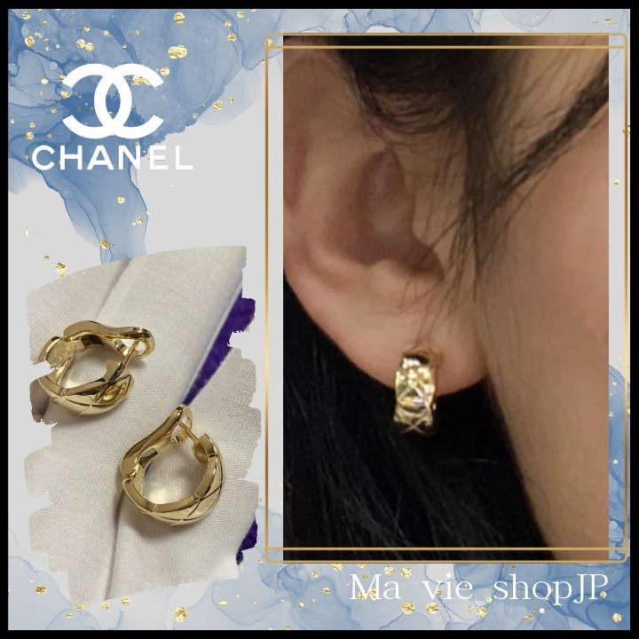2WAY仕様!!【CHANEL】シャネル ココクラッシュイヤリング