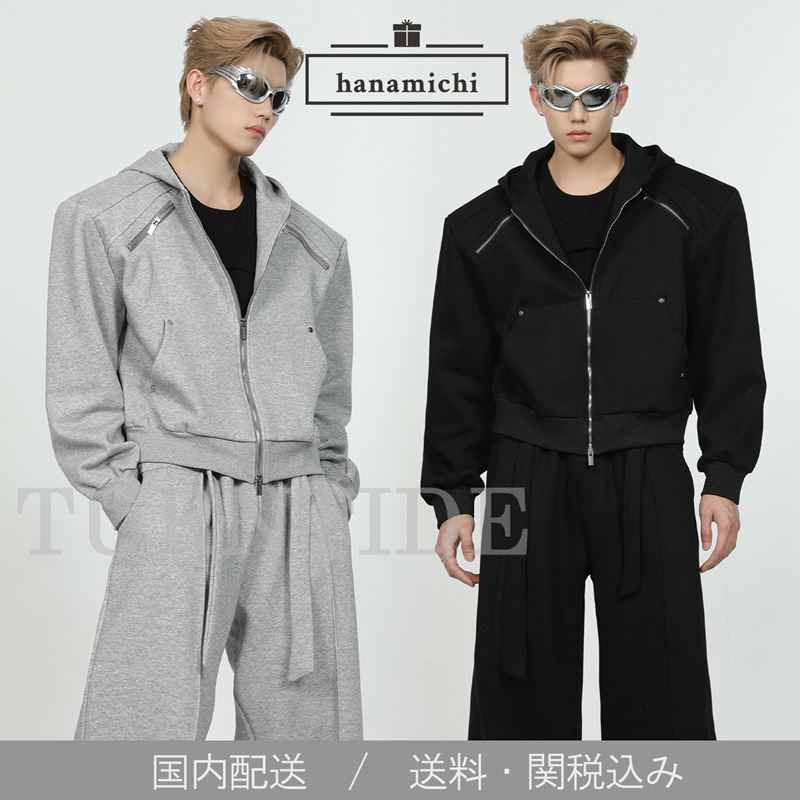 TURNTIDE*日本未入荷 マルチメタル/ZIP フーディ/パーカー