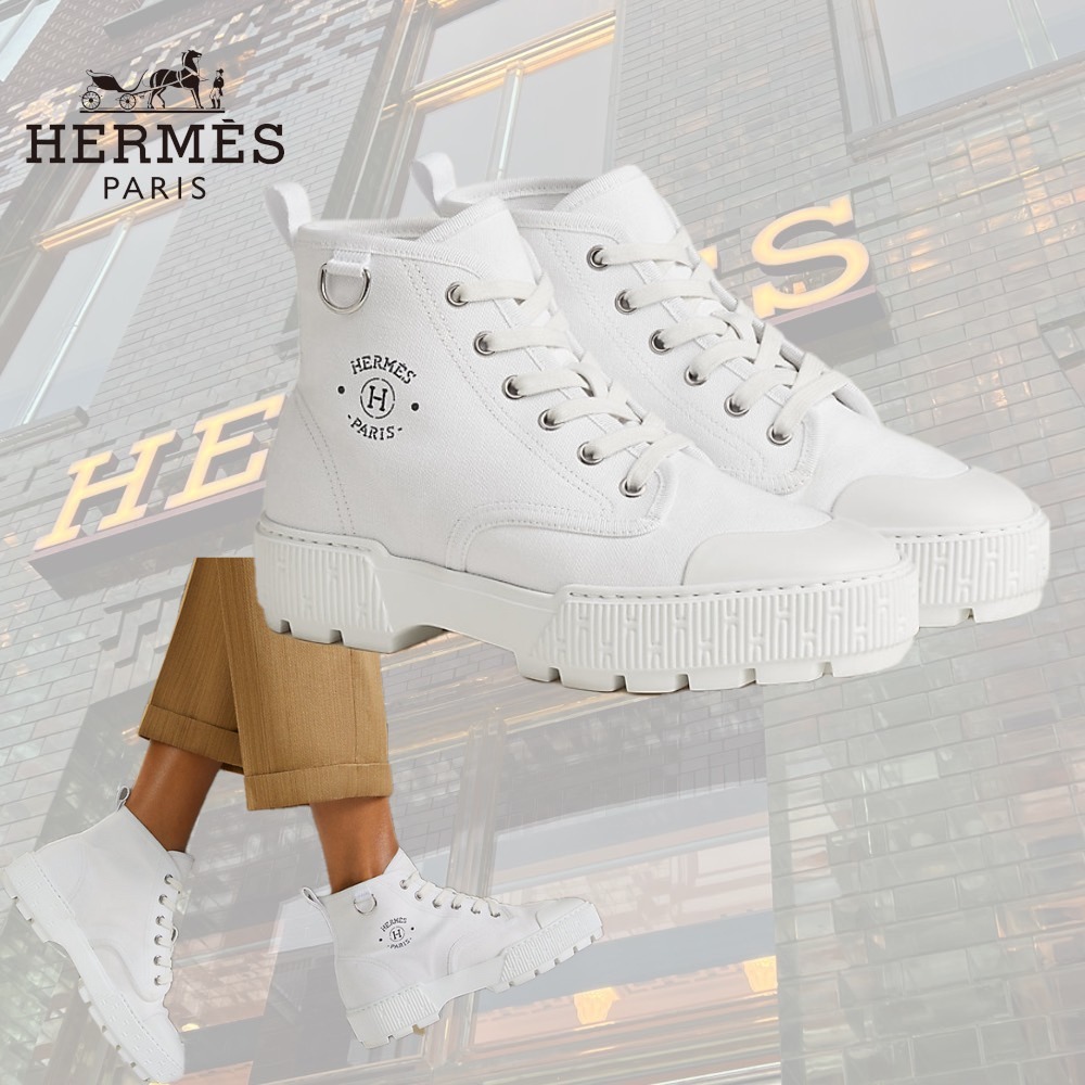 【足元のポイントに】HERMES ショートブーツ 《イティネレール》