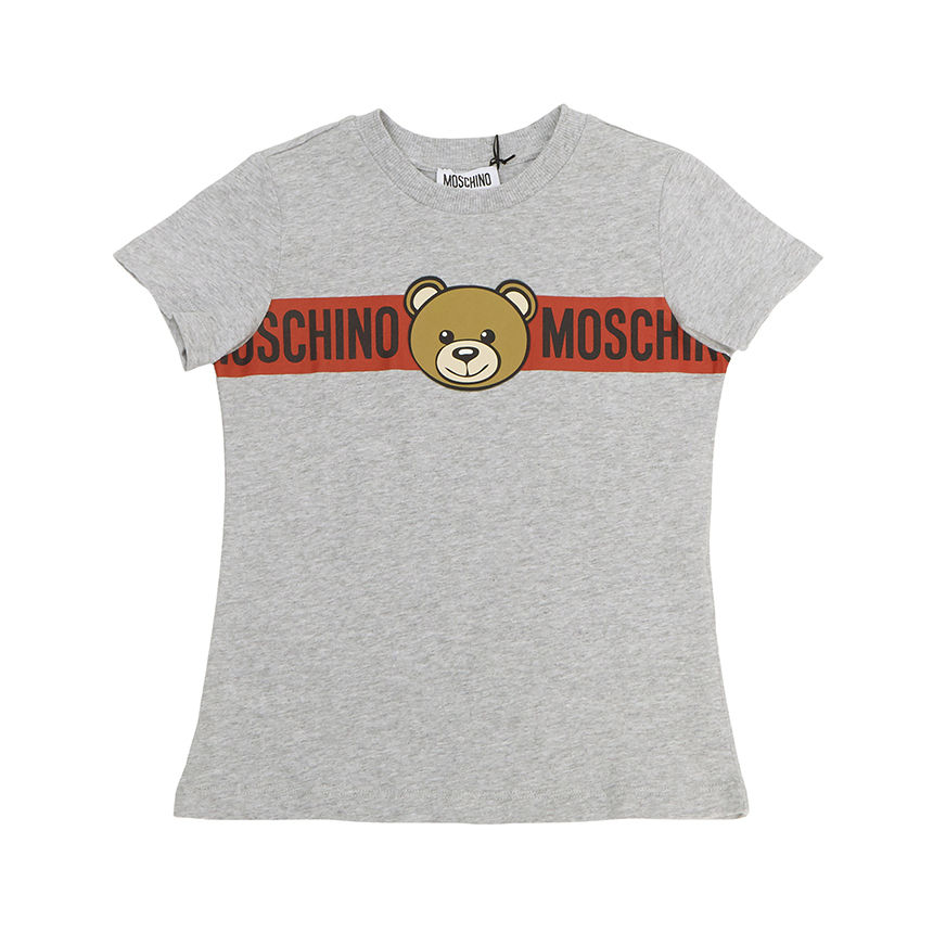 モスキーノキッズ ベビー 半袖Tシャツ HUM04Q LAA03 60926