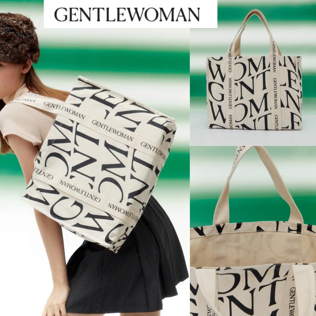【GENTLEWOMAN】タイ発 COSMOS BOX TOTE BAG トートバッグ