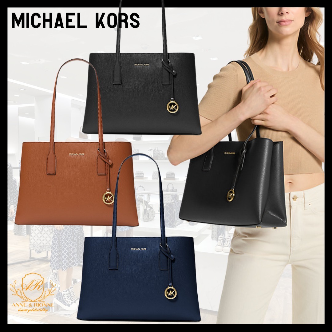 MICHAEL KORS トートバッグ レザー A4サイズ収納可 通勤
