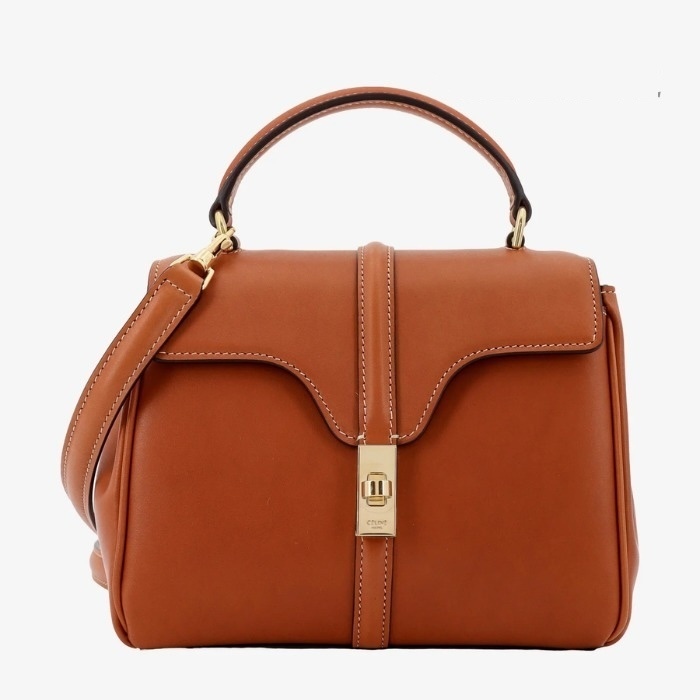CELINE ミニ 16（セーズ）2way ハンドバッグ タン