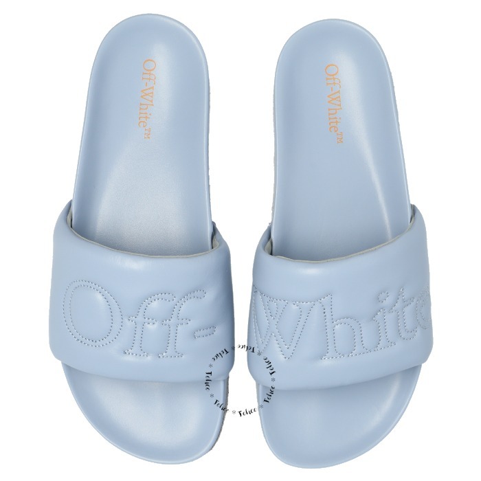 ＊OFF WHITE＊ ロゴ スライドサンダル 関税/送料込