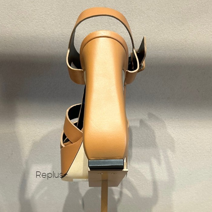 【Sergio Rossi】Sl Rossi サンダル 90mmヒール カーフレザー Sergio Rossi】Sl Rossi サンダル 90mmヒール カーフレザー 靴