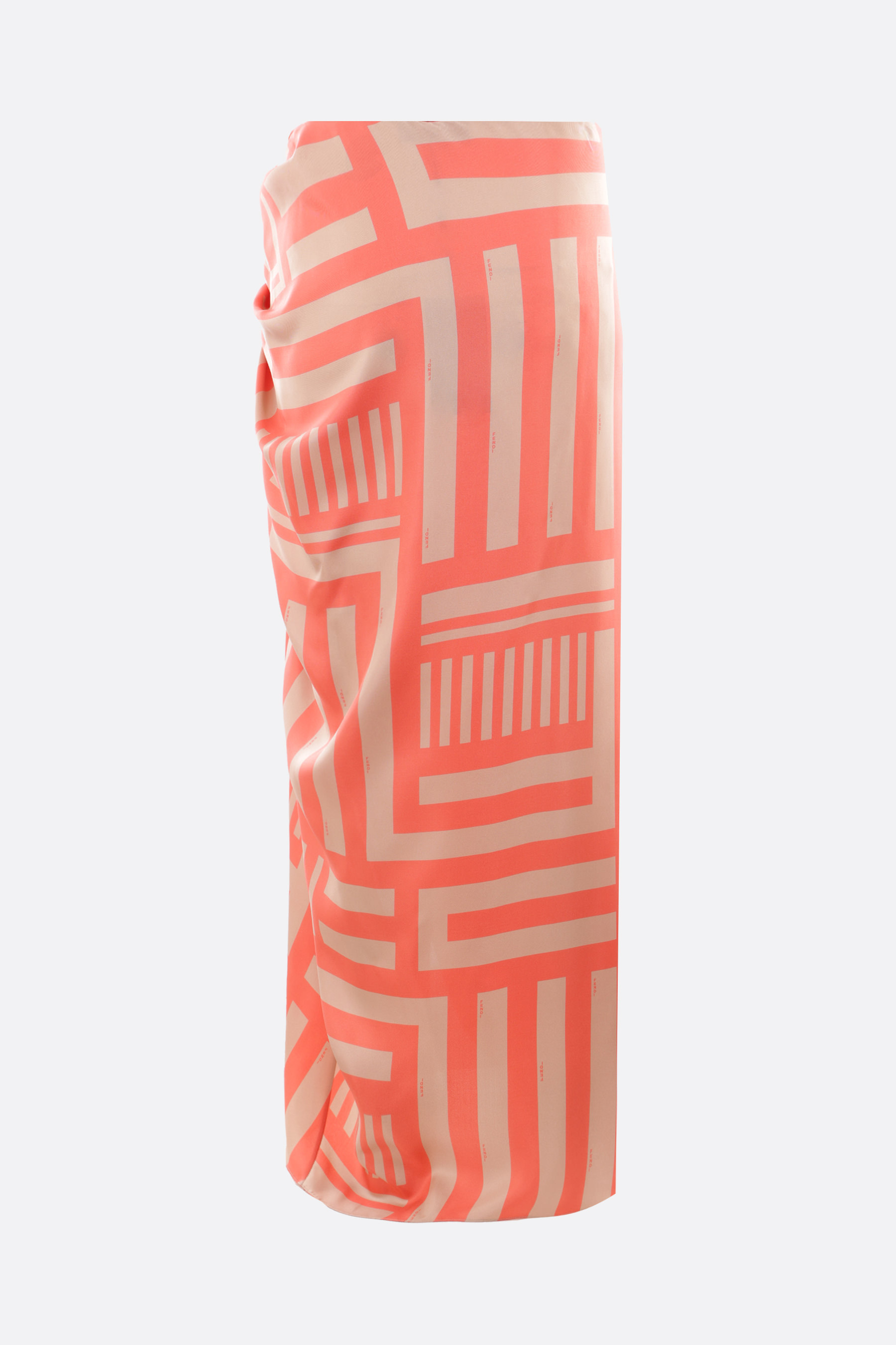 スカート FENDI FENDI LABYRINT SILK PENCIL SKIRT VIP価格【FENDI】フェンディ FENDI LABYRINT SILK PENCIL SKIRT