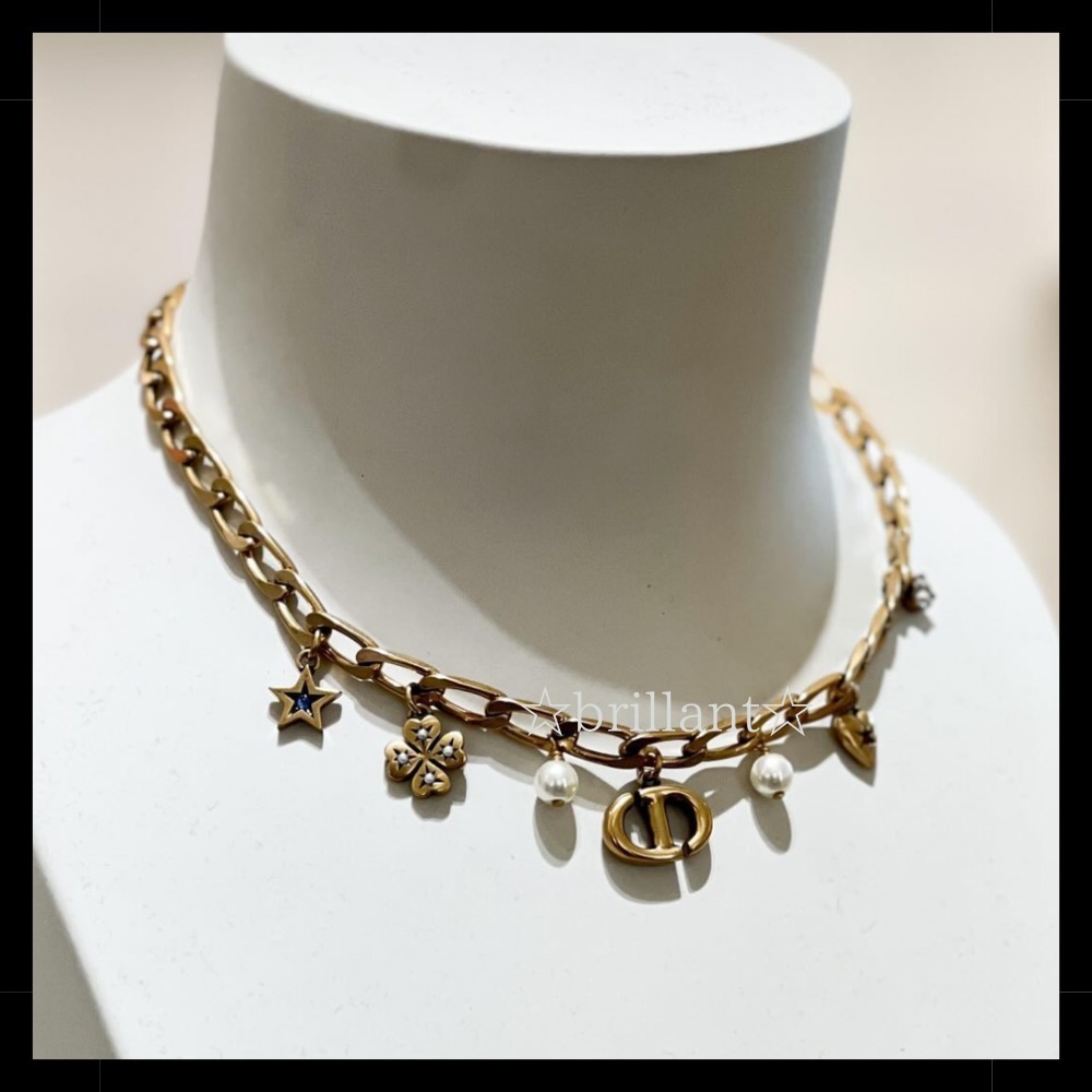 【★国内発送★】DIOR Lucky Charms ネックレス