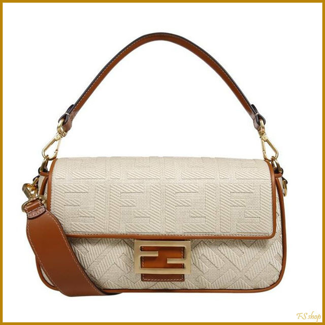 FENDI(フェンディ)正規品/関税送料込み BAGUETTE RAFFIA BAG