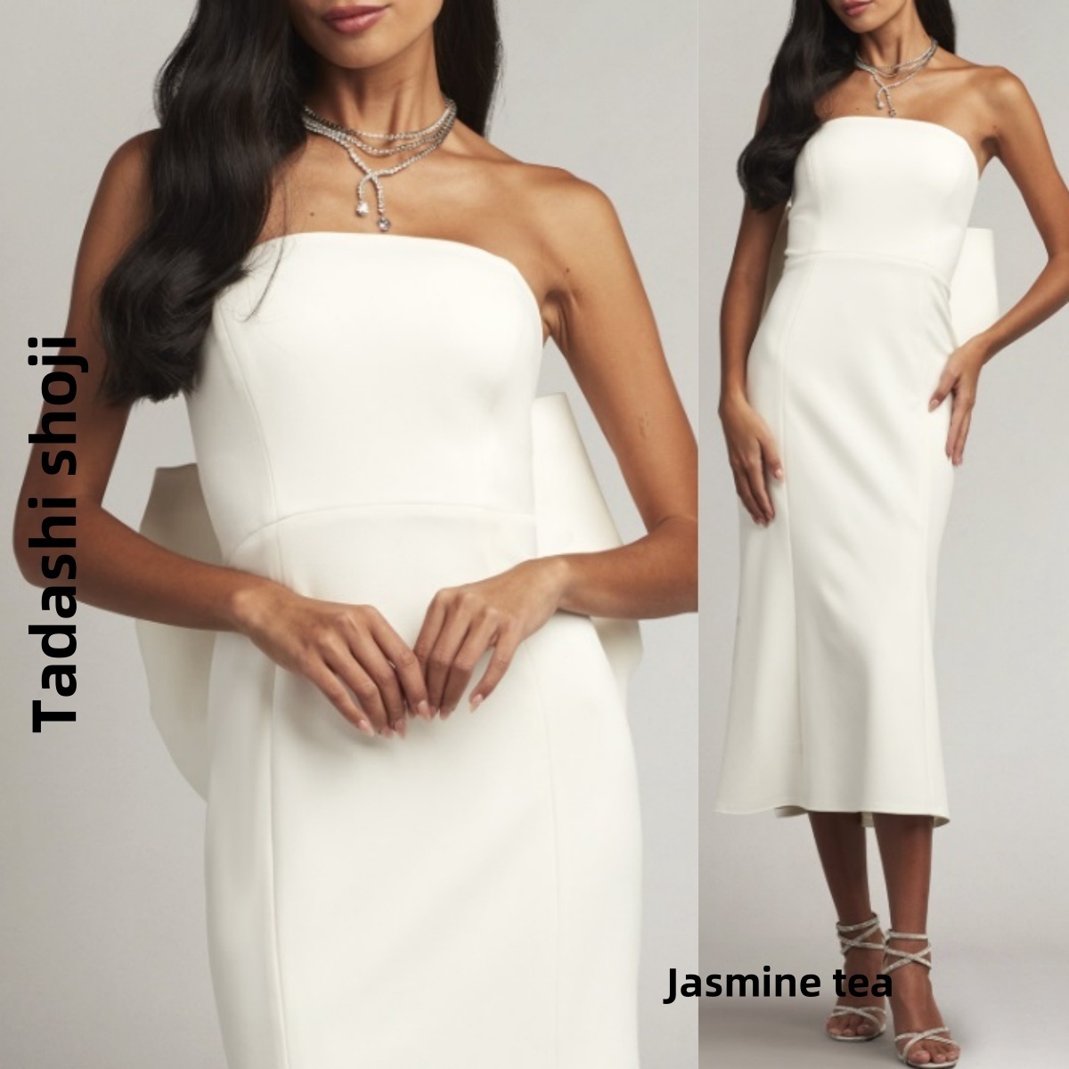 ★セール♪★TADASHI SHOJI ボウバックドレス★