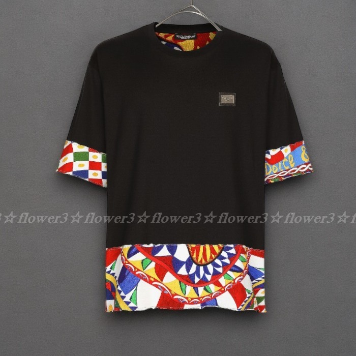 Dolce＆Gabbana ドルガバ ロゴ プリント Tシャツ