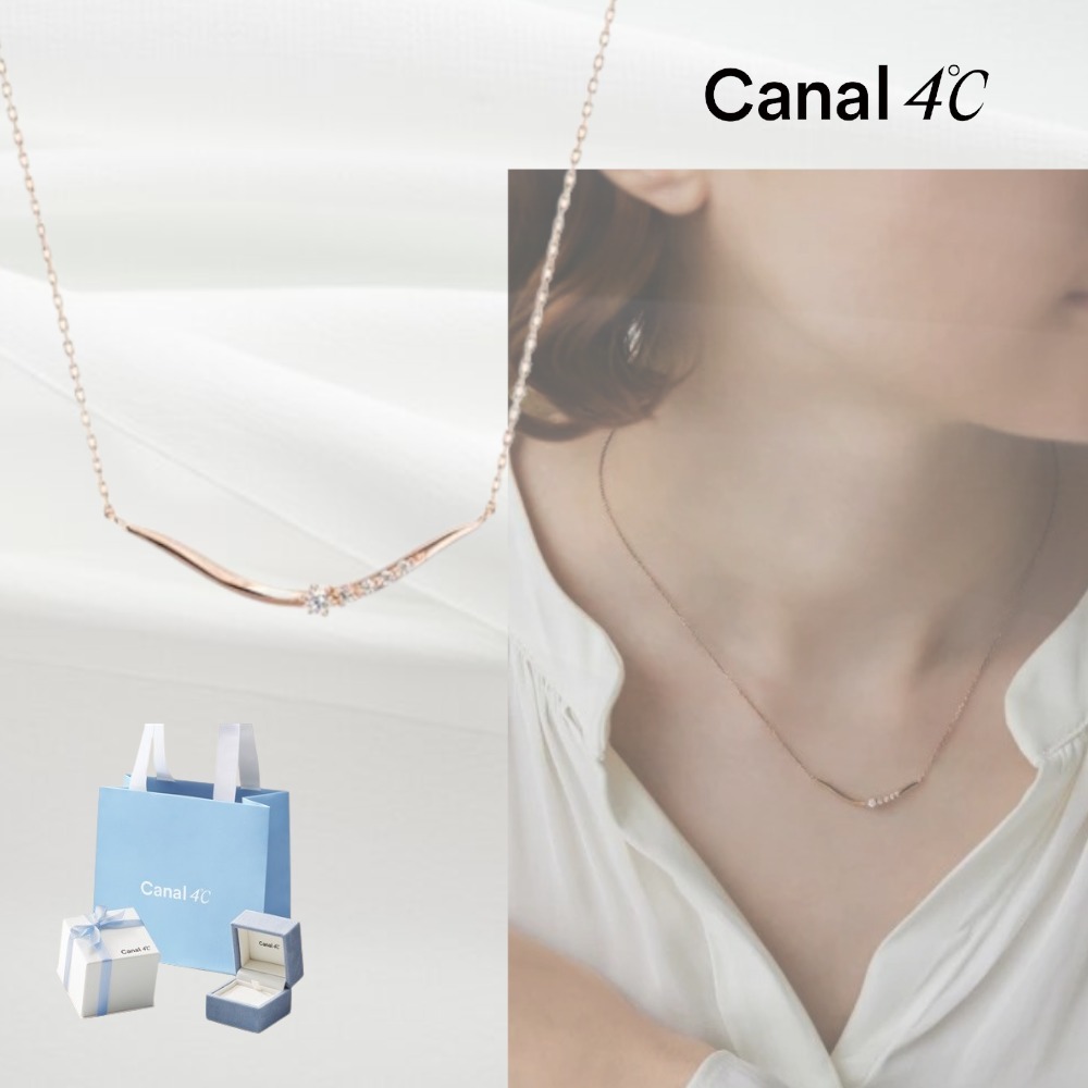 ふるさと納税 Canal ネックレス 4°C】シルバー アクセサリー
