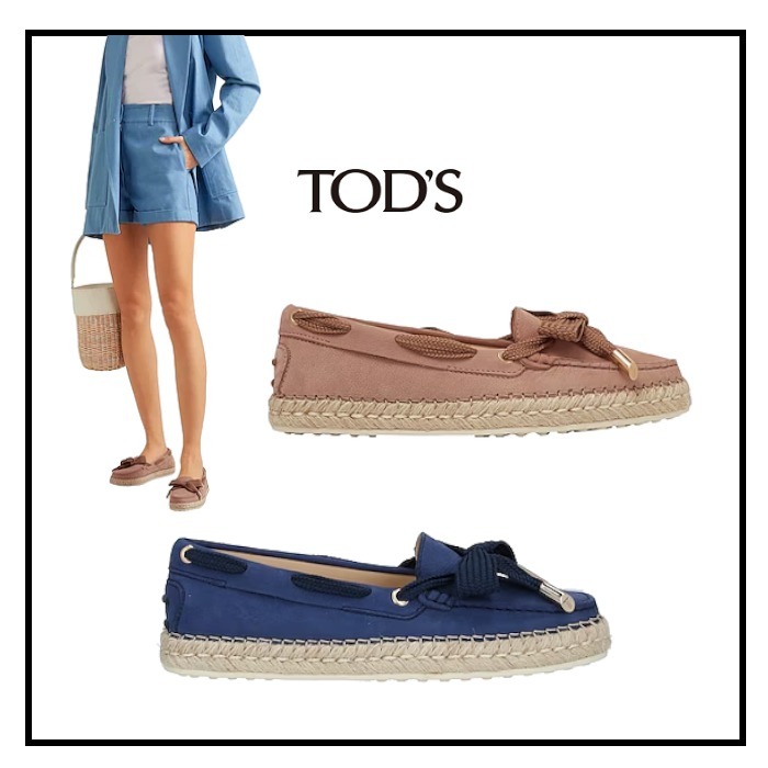 TOD'S レザーモカシン 上品フラットシューズ