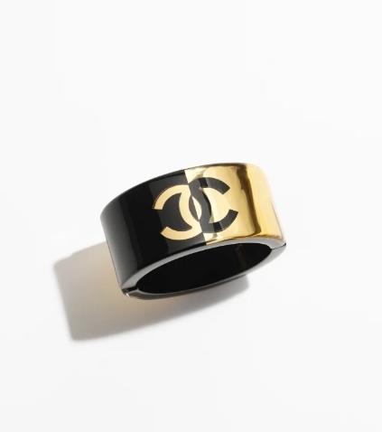 新作◆エレガント【CHANEL】24SS カフ ブレスレット GOLD&BLACK 新作◇エレガント【CHANEL】24SS カフ ブレスレット GOLD&BLACK
