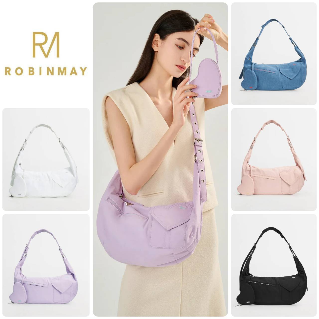 ■ROBINMAY■Lovely day 斜背包 Z478 クロスボディバッグ/送料込