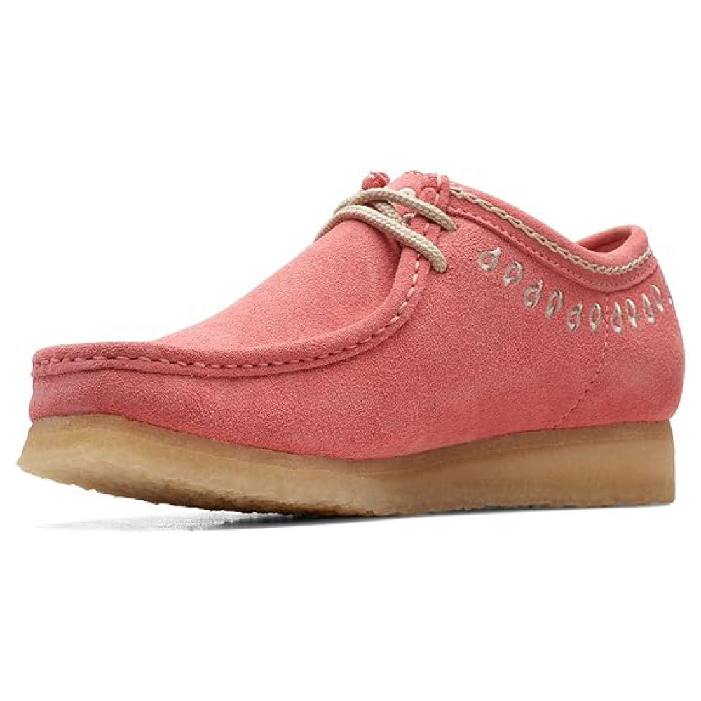 clarksクラークス ワラビー ピンク お値下げ】clarks クラークスワラビー ピンク - メルカリ