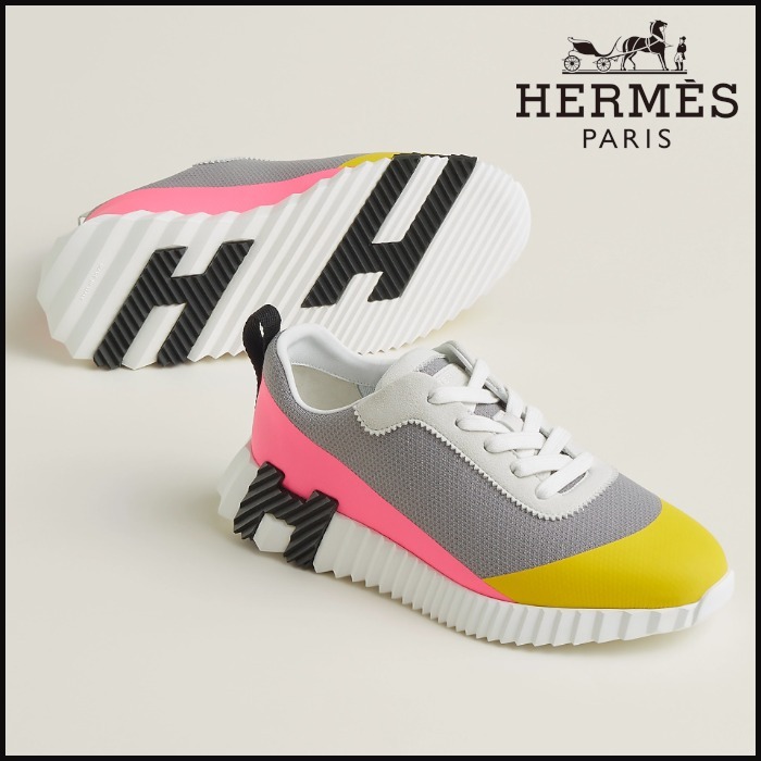 ■超スタイリッシュ【 HERMES 】スニーカー バウンシング