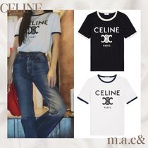 関税込み【CELINE】コットンジャージーTシャツ