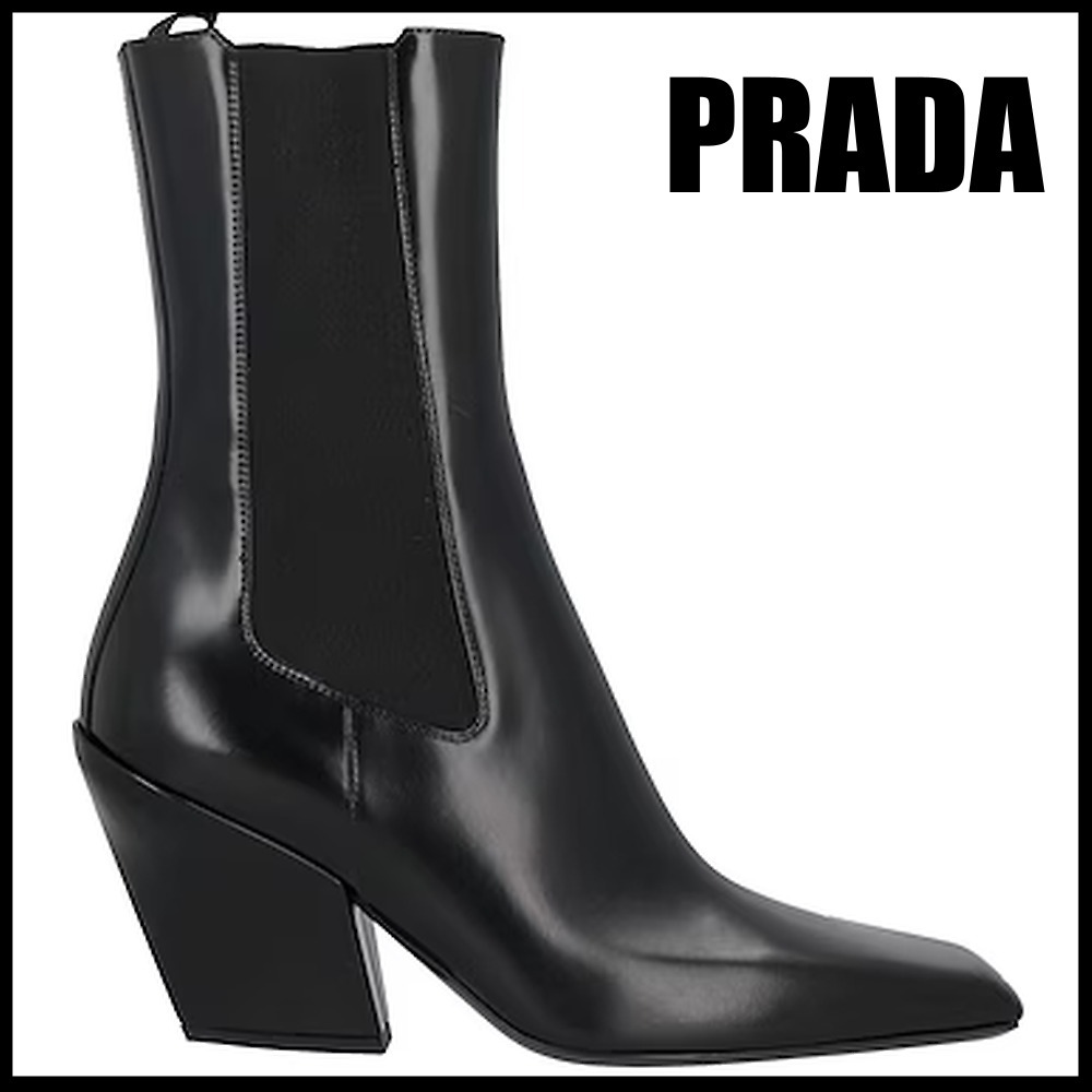 【PRADA】ショートブーツ ブラック ☆セール中 !!