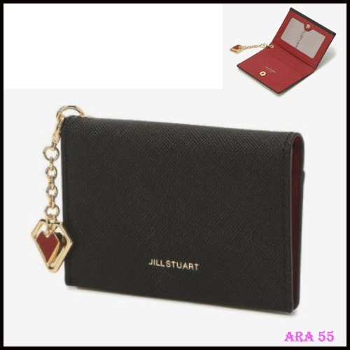 JILLSTUART 正規品/送料関税込み LILY ロゴ カード財布